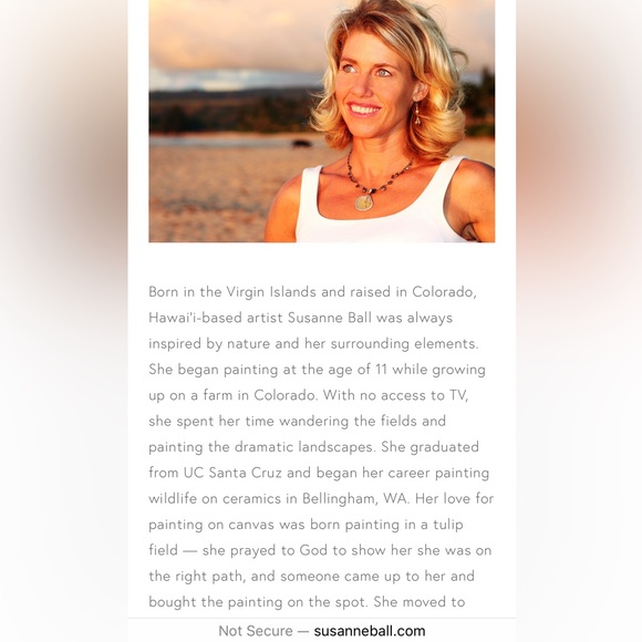 NIP! Artist Susanne Ball Hawaiian Giclee/Print - Picture 6 of 11